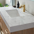 Vinnova Alistair 42" Bathroom Vanity Set in American Oak w/ White Grain Stone Countertop | 789042-NO-GW