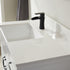 Vinnova Sevilla 36" Bathroom Vanity Set in White w/ White Composite Stone Countertop | 797036-WH-WH