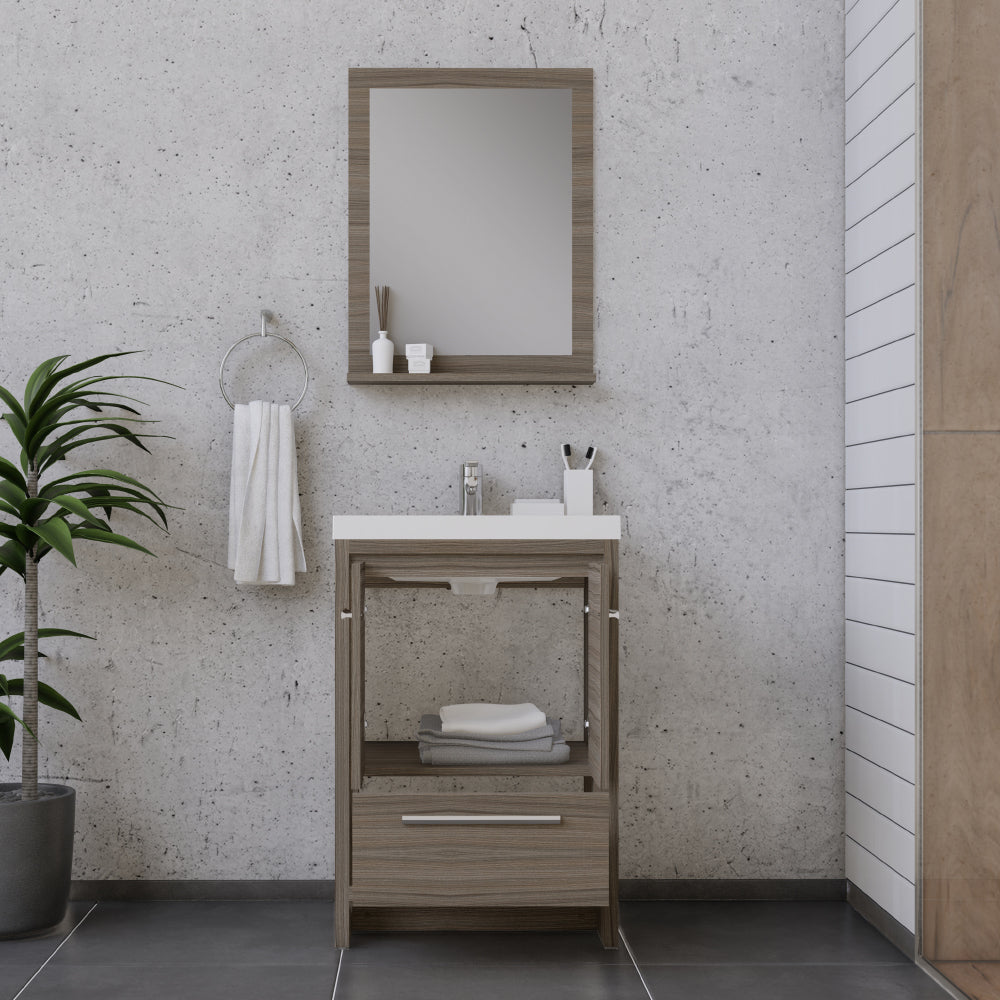 Alya Bath Sortino 24" Modern Bathroom Vanity | AB-MD624