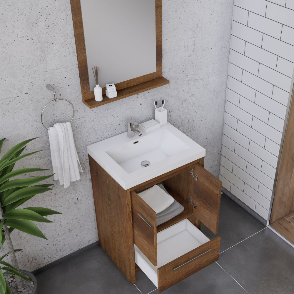 Alya Bath Sortino 24" Modern Bathroom Vanity | AB-MD624