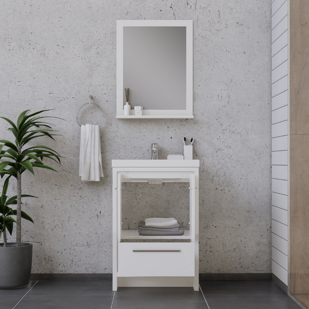 Alya Bath Sortino 24" Modern Bathroom Vanity | AB-MD624