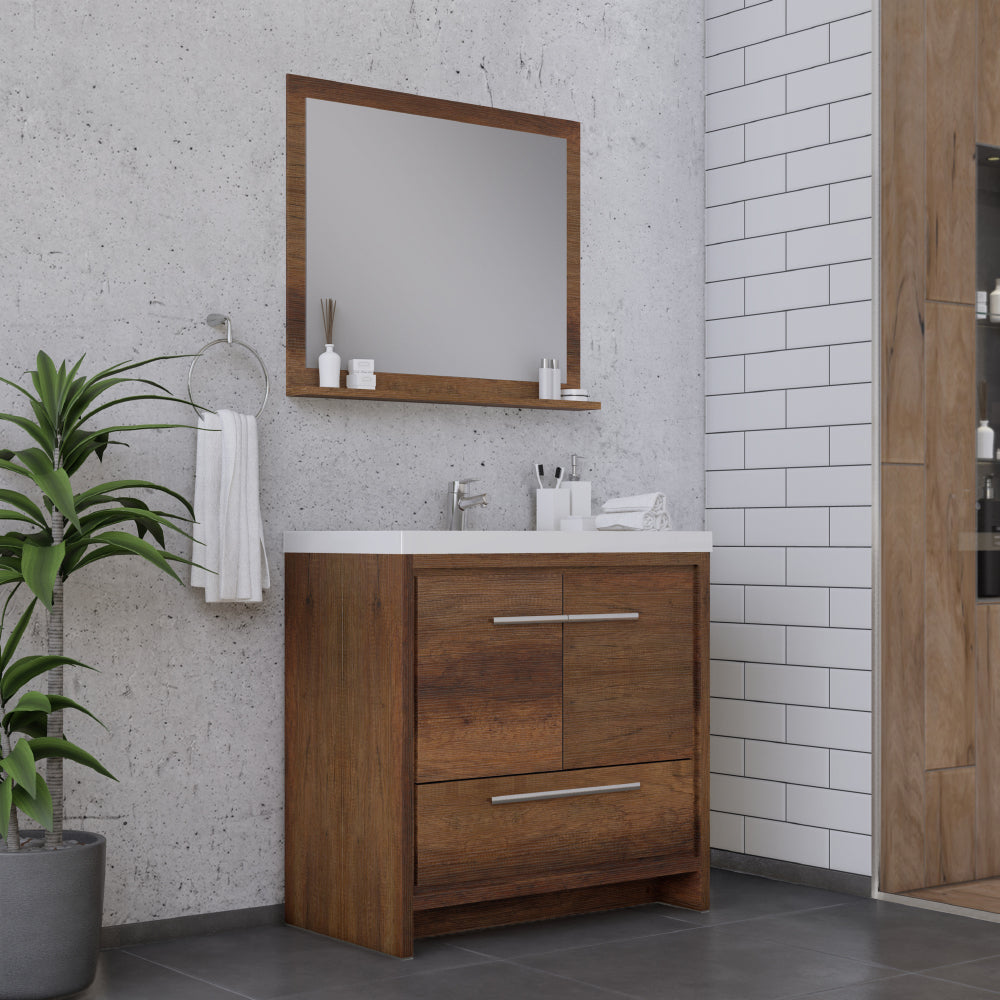 Alya Bath Sortino 36" Modern Bathroom Vanity | AB-MD636