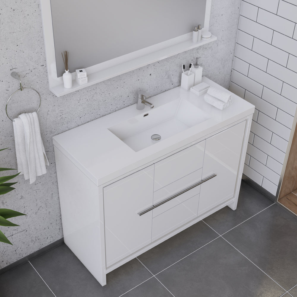 Alya Bath Sortino 48" Modern Bathroom Vanity | AB-MD648
