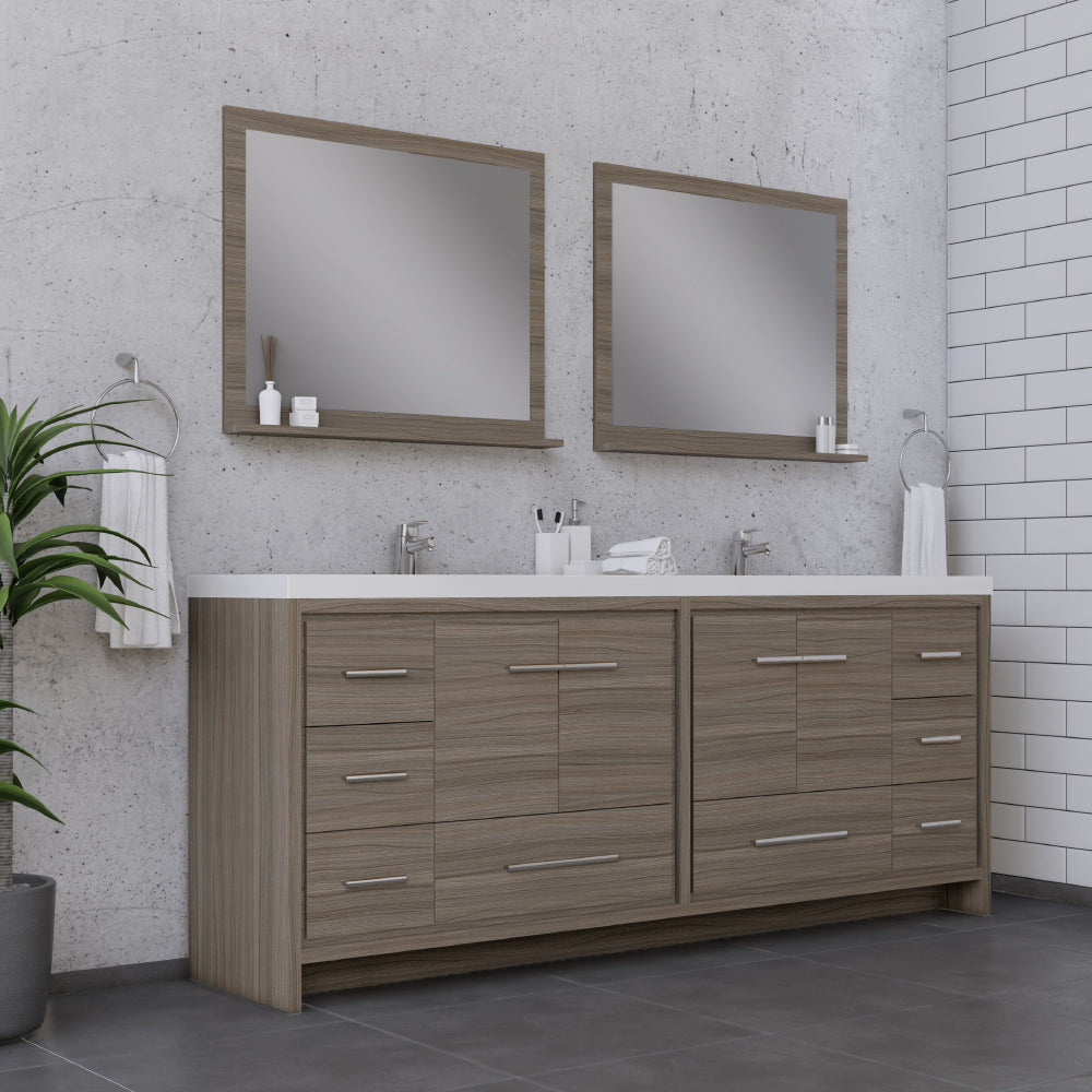 Alya Bath Sortino 84" Modern Bathroom Vanity | AB-MD684