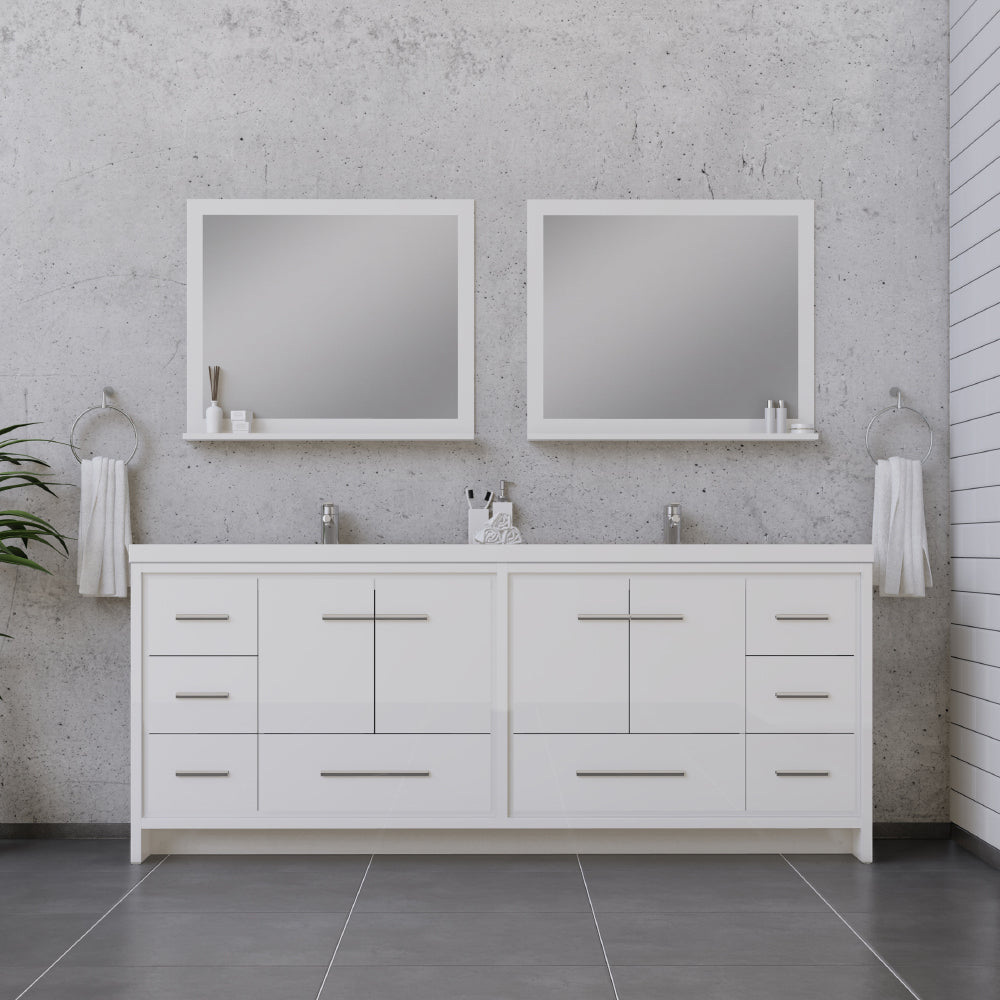 Alya Bath Sortino 84" Modern Bathroom Vanity | AB-MD684