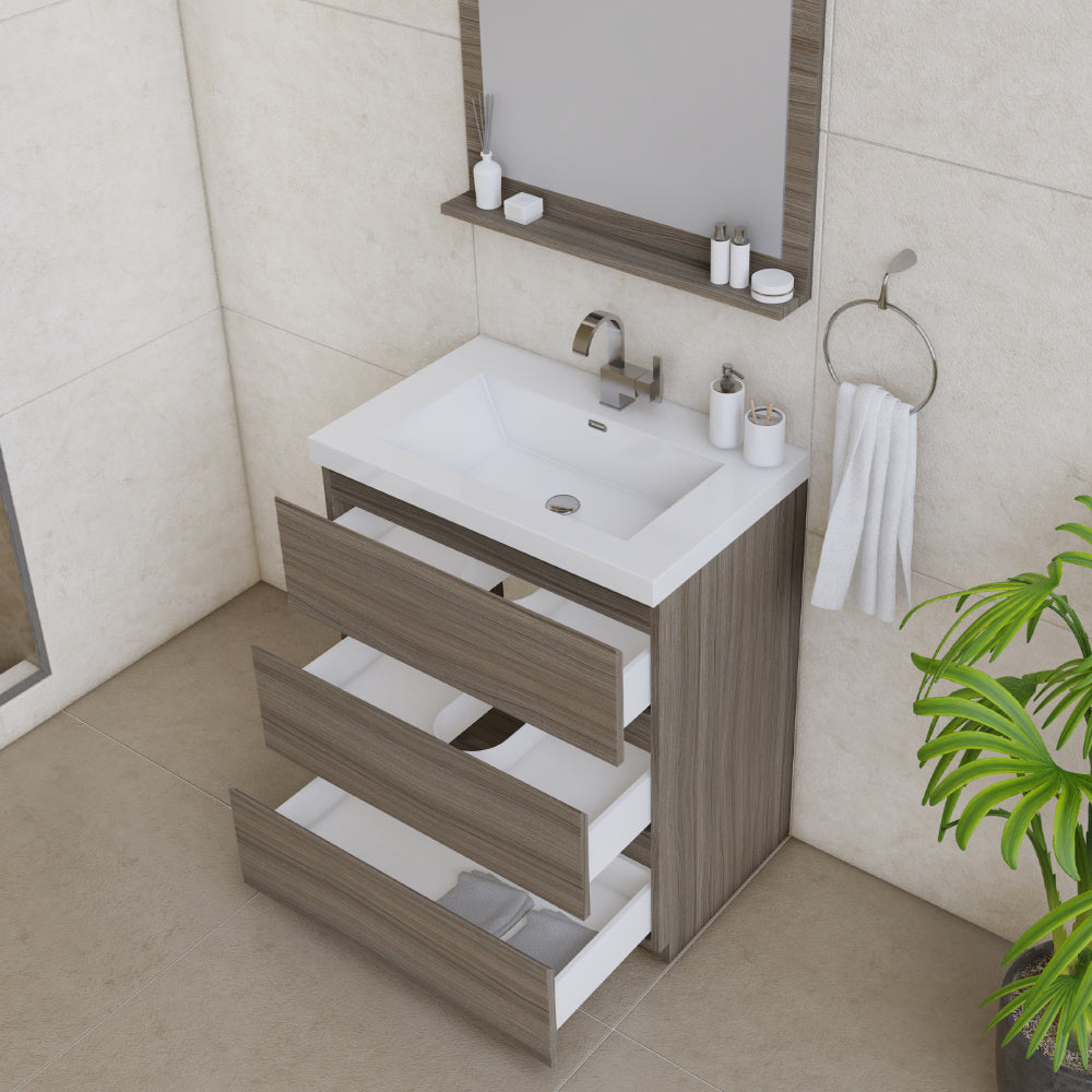 Alya Bath Paterno 30" Modern Freestanding Bathroom Vanity | AB-MOA30