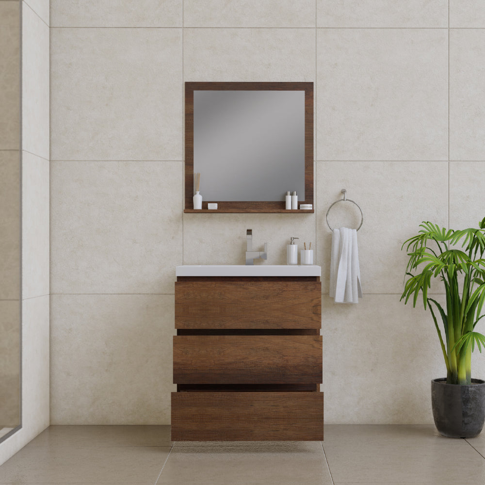 Alya Bath Paterno 30" Modern Freestanding Bathroom Vanity | AB-MOA30