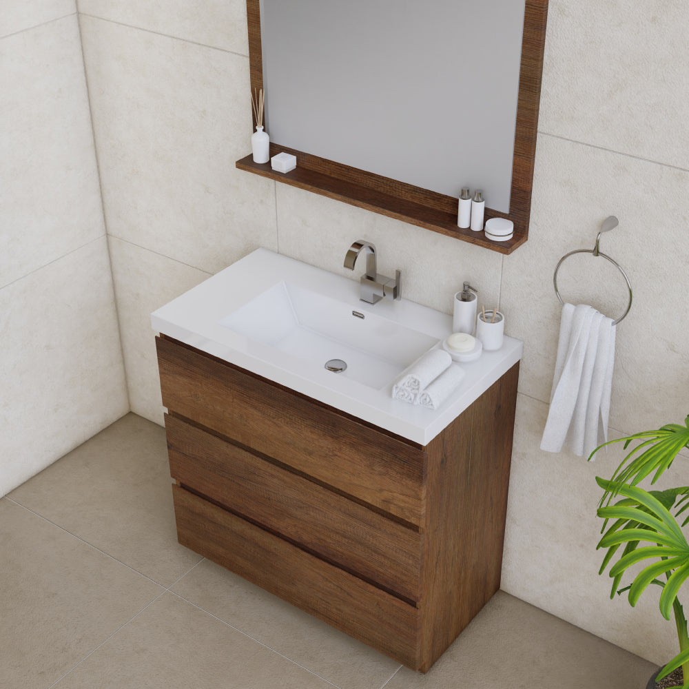 Alya Bath Paterno 36" Modern Freestanding Bathroom Vanity | AB-MOA36