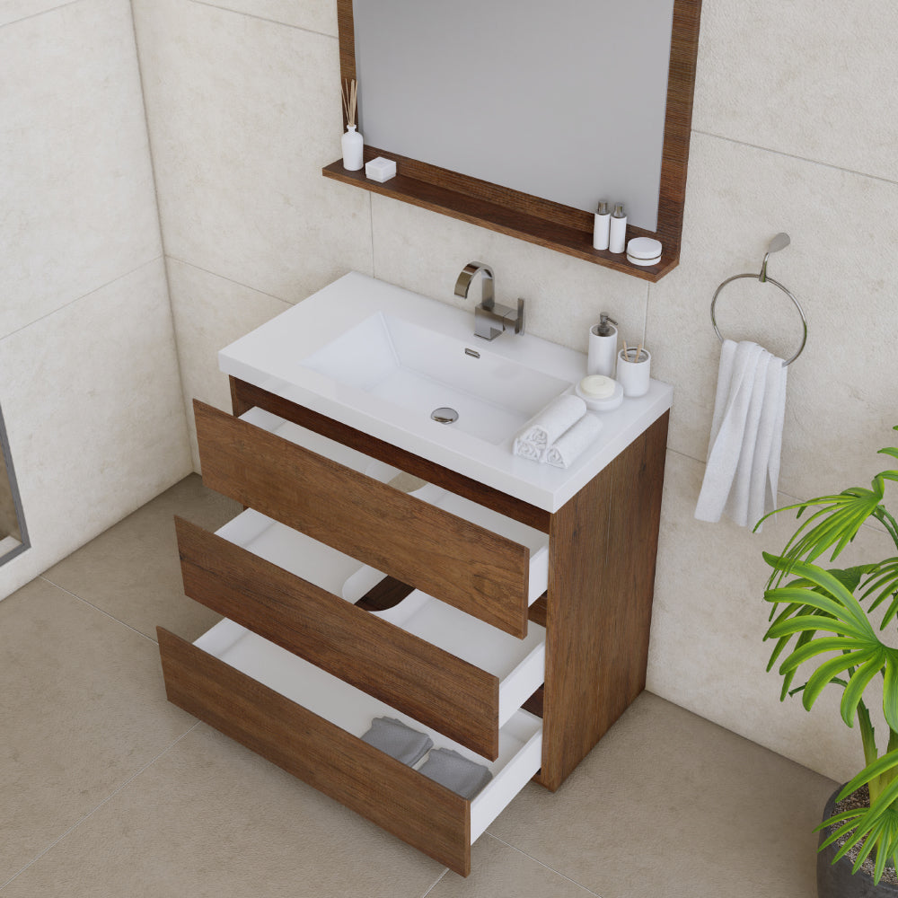 Alya Bath Paterno 36" Modern Freestanding Bathroom Vanity | AB-MOA36