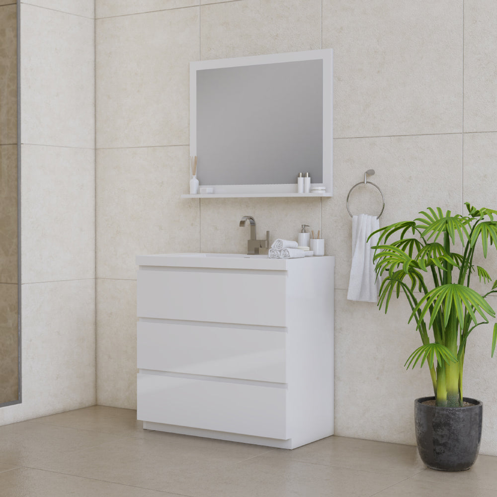 Alya Bath Paterno 36" Modern Freestanding Bathroom Vanity | AB-MOA36