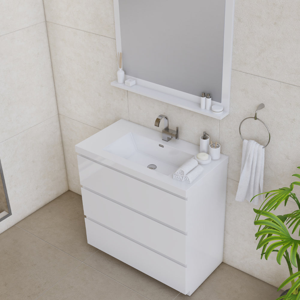 Alya Bath Paterno 36" Modern Freestanding Bathroom Vanity | AB-MOA36