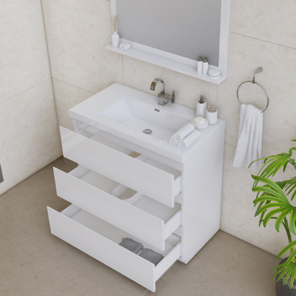 Alya Bath Paterno 36" Modern Freestanding Bathroom Vanity | AB-MOA36