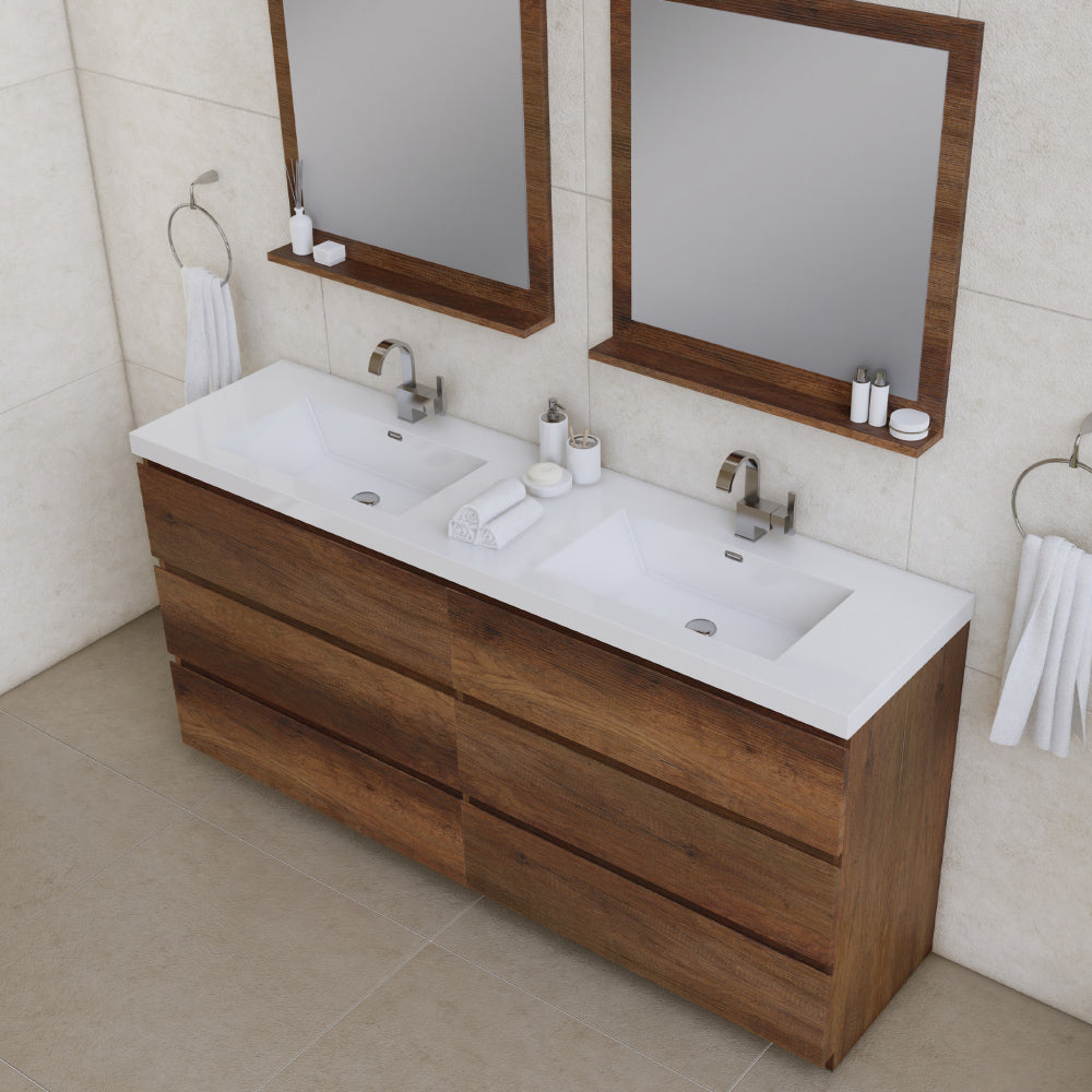 Alya Bath Paterno 72" Modern Freestanding Bathroom Vanity | AB-MOA72D