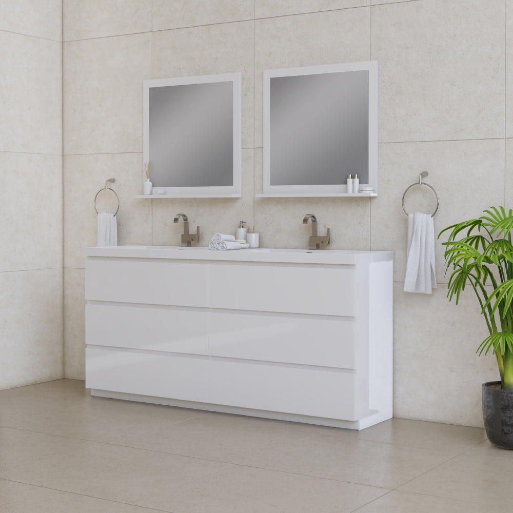 Alya Bath Paterno 72" Modern Freestanding Bathroom Vanity | AB-MOA72D