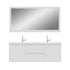 Alya Bath Paterno 60" Double Modern Wall Mounted Bathroom Vanity | AB-MOF60D