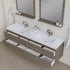 Alya Bath Paterno 72" Modern Wall Mounted Bathroom Vanity | AB-MOF72D