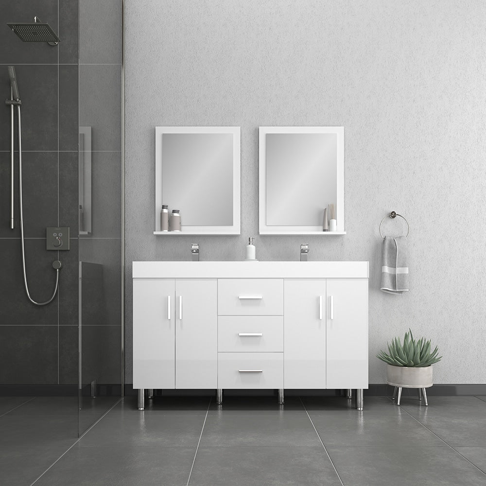 Alya Bath Ripley 56" Double Vanity & Sinks with Sink | AT-8043