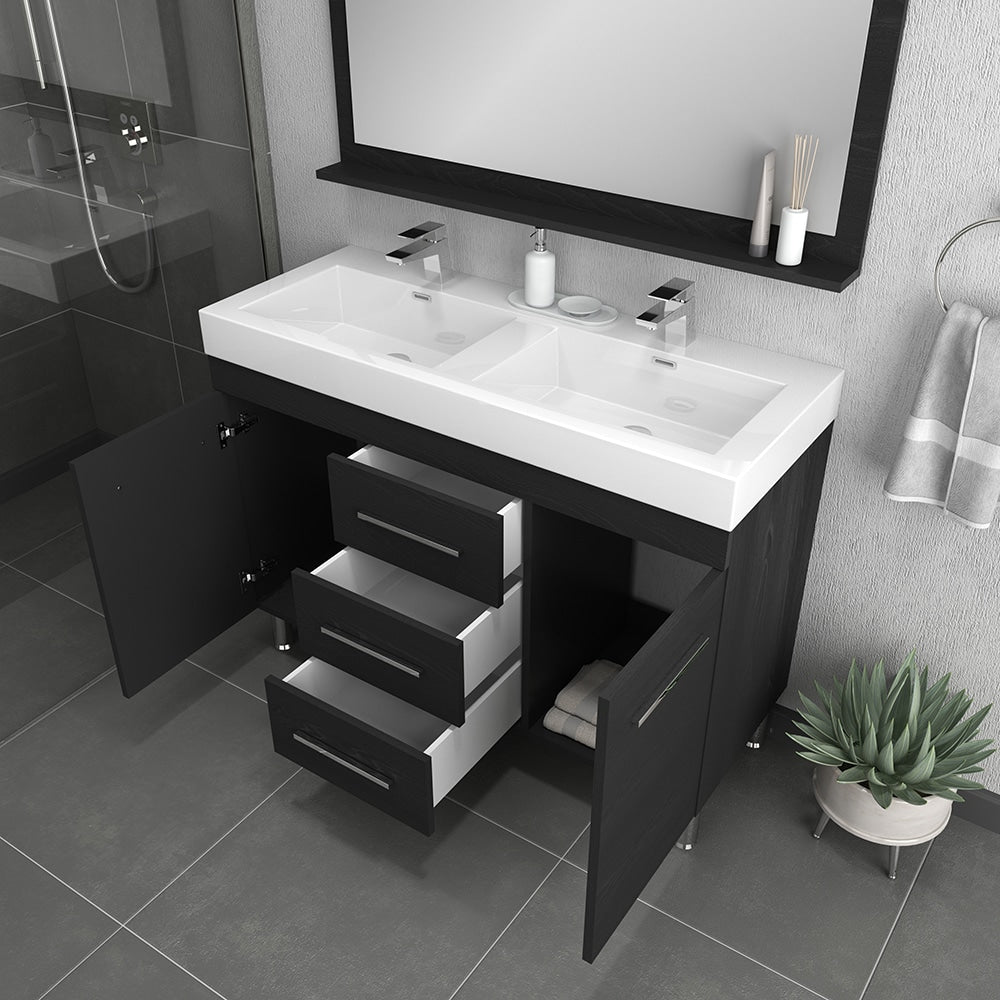 Alya Bath Ripley 48" Double Vanity & Sinks with Sink | AT-8048