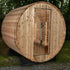 Almost Heaven Watoga Outdoor Traditional Barrel Sauna Holds 4 Persons