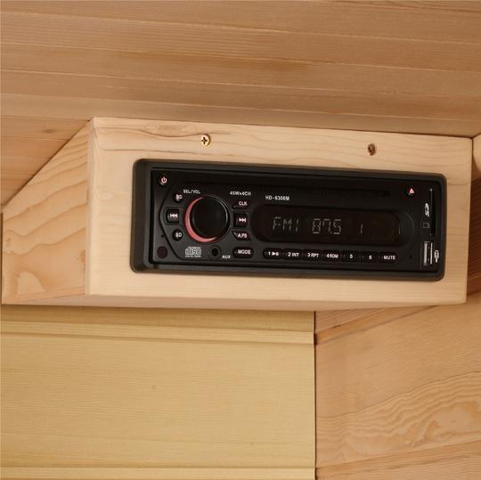 Low EMF Infrared Sauna by Golden Designs Buy Online at FindYourBath.com for $1899 (MX-K206-01)