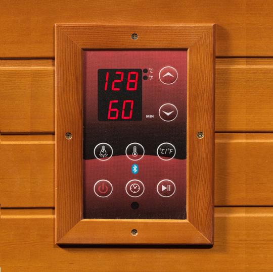Low EMF Infrared Sauna by Golden Designs Buy Online at FindYourBath.com for $2499 (DYN-6225-02)
