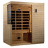 Golden Designs "Bilbao" Ultra Low EMF FAR Infrared Sauna 3-Person DYN-5830-01