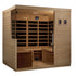 Golden Designs "La Sagrada" Ultra Low EMF FAR Infrared Sauna 6-Person DYN-5860-01