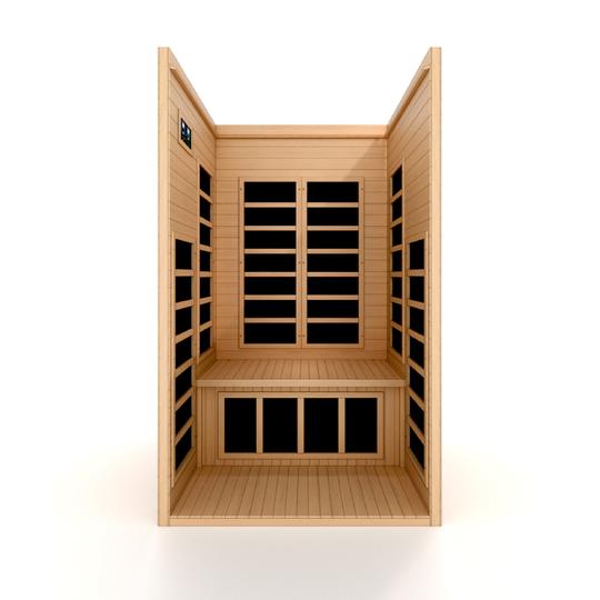 Low EMF Infrared Sauna by Golden Designs Buy Online at FindYourBath.com  (DYN-6119-01)