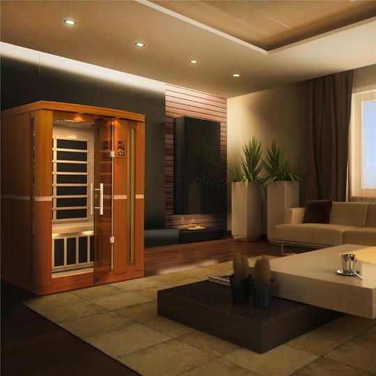 Low EMF Infrared Sauna by Golden Designs Buy Online at FindYourBath.com (DYN-6220-01)
