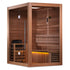 Golden Designs "Hanko" 3-Person Traditional Sauna w/ Red Cedar | GDI-7202-01