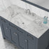 Alya Bath Norwalk 48" Vanity with Carrera Marble Top | HE-101-48