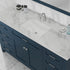 Alya Bath Norwalk 60" Single Vanity with Carrera Marble Top | HE-101-60S