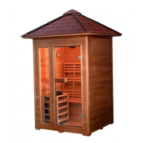 Sunray 200D2 "Bristow" 2-Person Outdoor Traditional Sauna