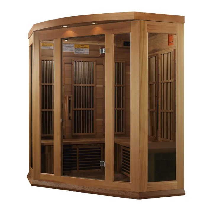 Low EMF Infrared Sauna by Golden Designs Buy Online at FindYourBath.com(MX-K356-01 CED)