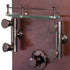 PULSE ShowerSpas Hammered Copper ORB Shower Panel - Mojave ShowerSpa