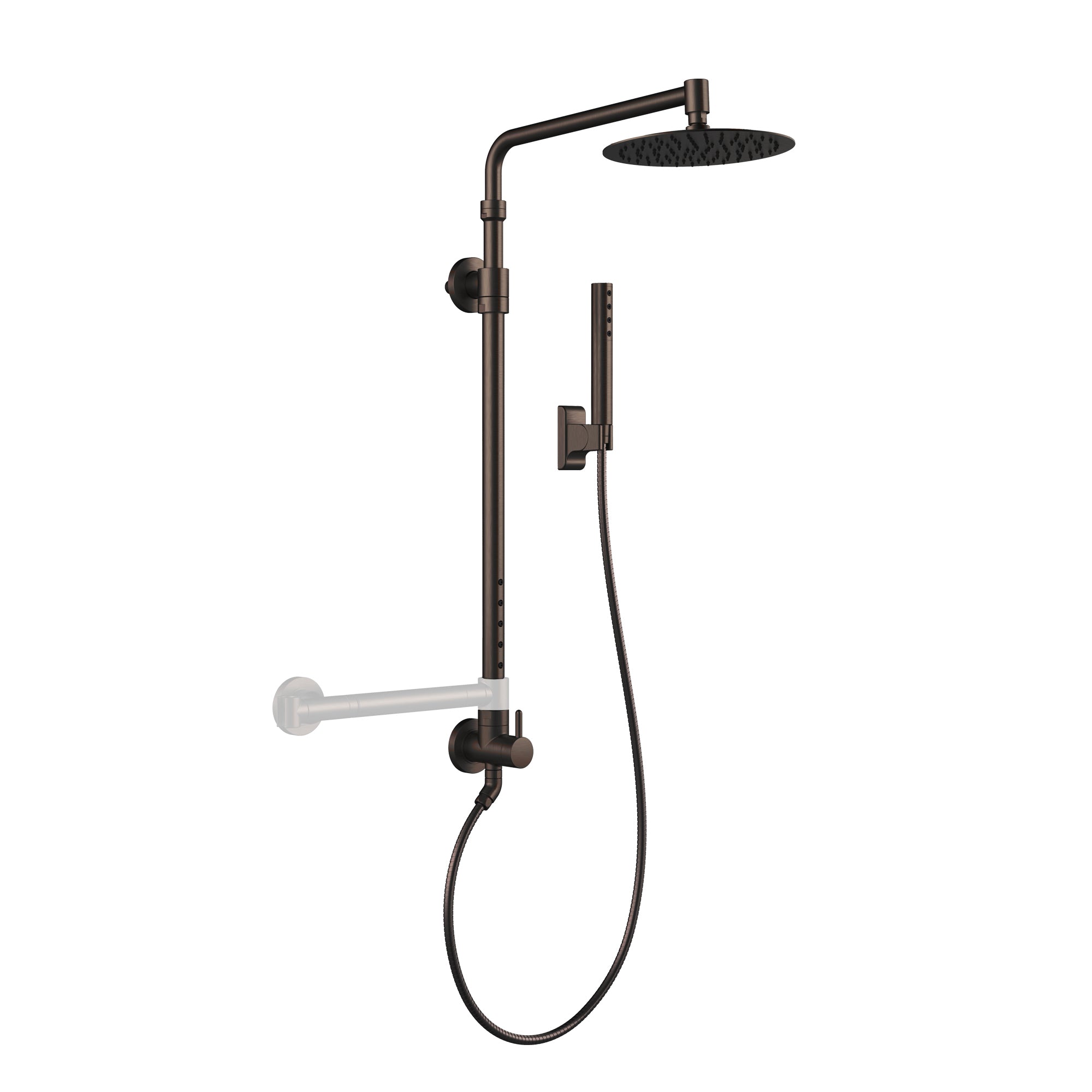 PULSE ShowerSpas Brushed Nickel Shower System - Atlantis Shower System