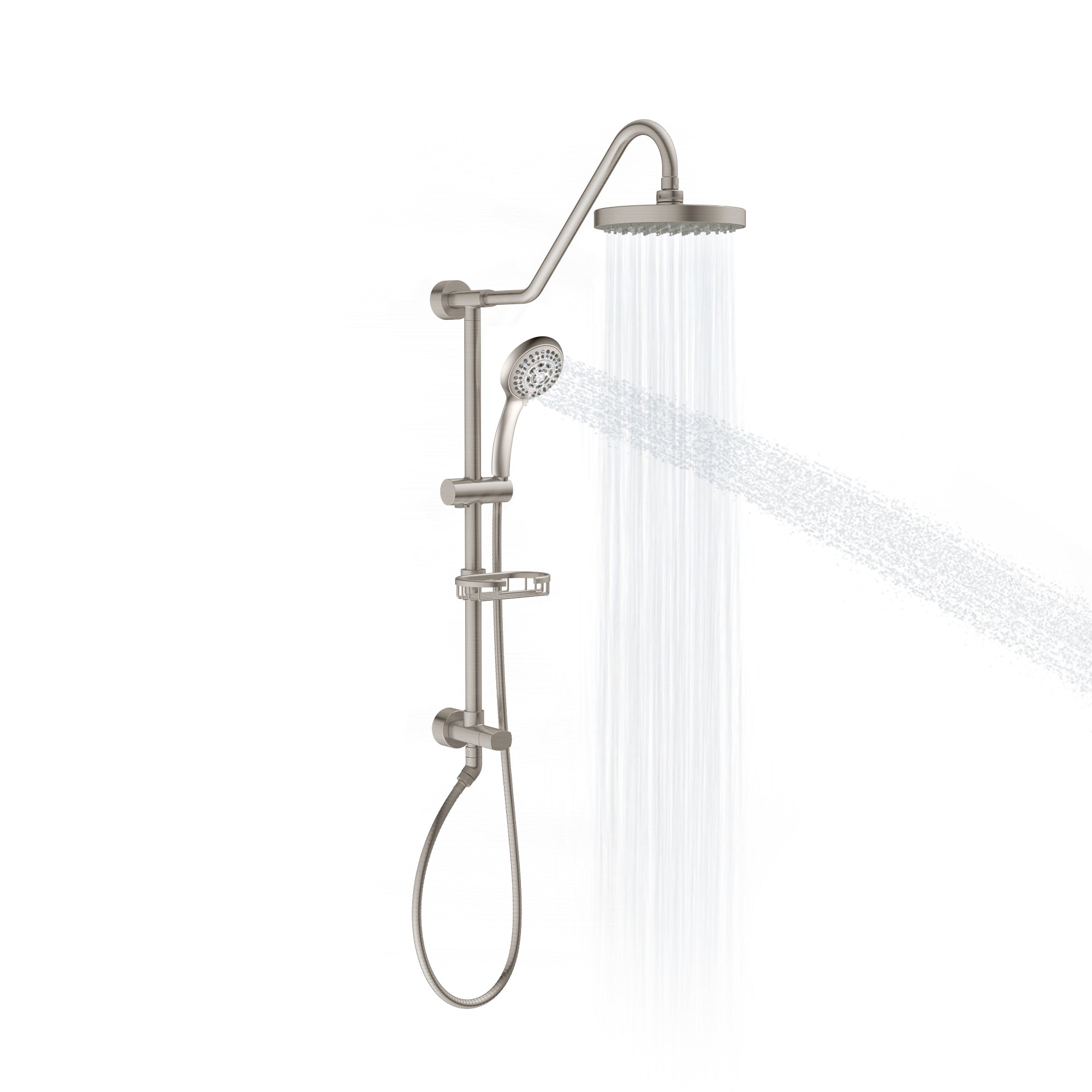 PULSE ShowerSpas Brushed-Gold Shower System - Kauai III Shower System