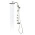 PULSE ShowerSpas Brushed Nickel Shower System - Lanai Shower System