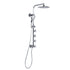 PULSE ShowerSpas Brushed Nickel Shower System - Lanai Shower System