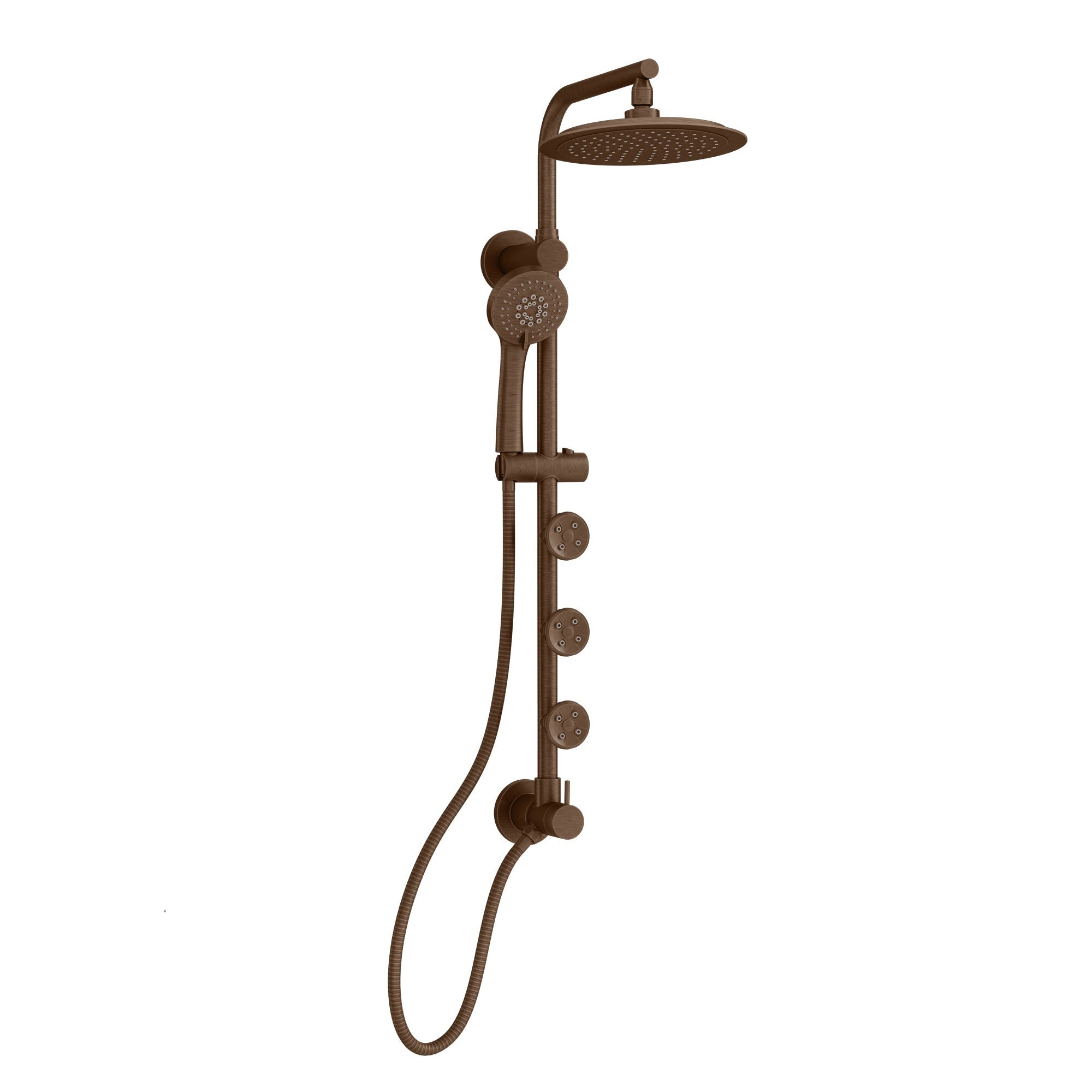 PULSE ShowerSpas Brushed Nickel Shower System - Lanai Shower System