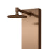 PULSE ShowerSpas Stainless Steel Oil-Rubbed Bronze Shower Panel - Monterey ShowerSpa