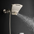 PULSE ShowerSpas Brushed Nickel Shower System - PowerShot Shower System