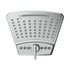 PULSE ShowerSpas Brushed Nickel Showerhead - PowerShot Showerhead