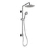 PULSE ShowerSpas Brushed Nickel Shower System - SeaBreeze Shower System