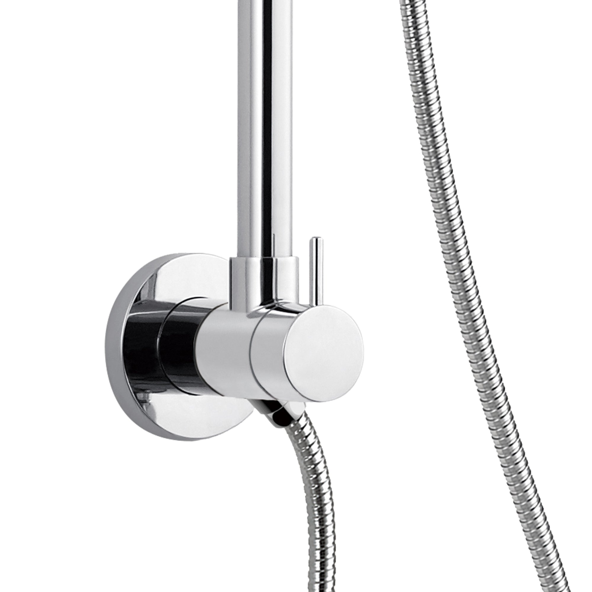 PULSE ShowerSpas Brushed Nickel Shower System - SeaBreeze Shower System