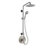 PULSE ShowerSpas Brushed Nickel Shower System - SeaBreeze Shower System