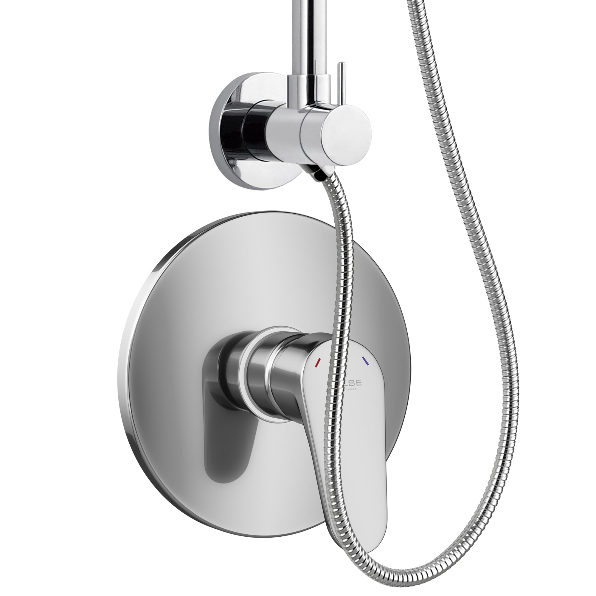 PULSE ShowerSpas Brushed Nickel Shower System - SeaBreeze Shower System