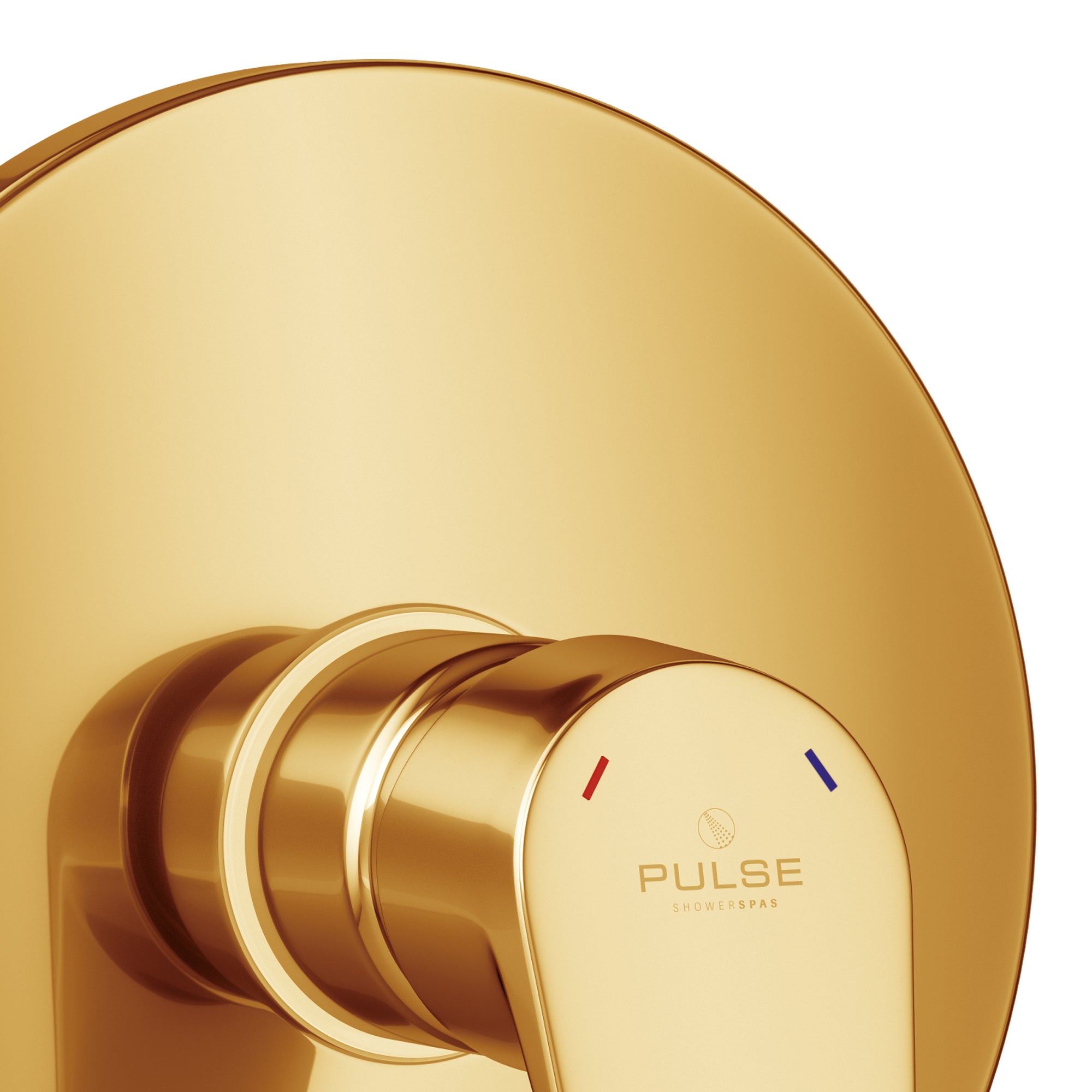 PULSE ShowerSpas TruTemp Pressure Balance Valve with Brushed Gold Trim Kit
