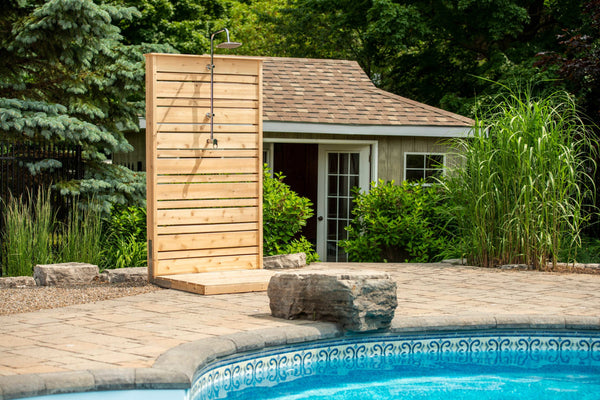 Dundalk LeisureCraft Savannah Outdoor Shower with Canadian Timber CTC205