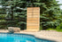 Dundalk Savannah Outdoor Shower with Canadian Timber CTC205